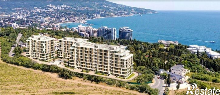 1-комн квартира в новом доме Ялта городской округ