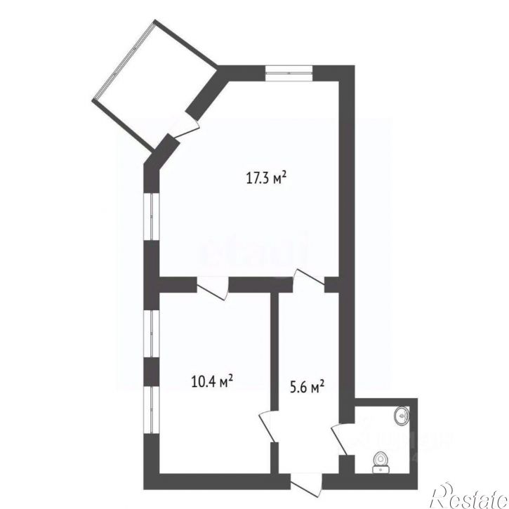 2-комн квартира ул Игнатенко, 2,  д. 2