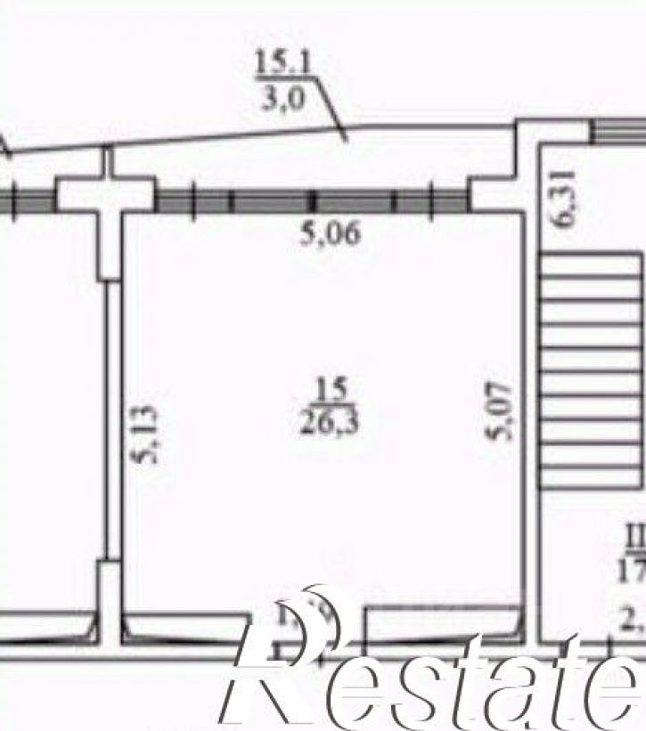 1-комн квартира улица Дражинского, 45А,  д. 45А