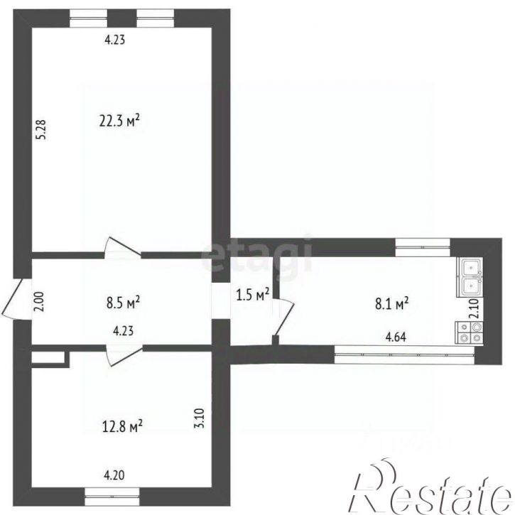 Комната улица Карла Маркса, 4/2,  д. 4/2